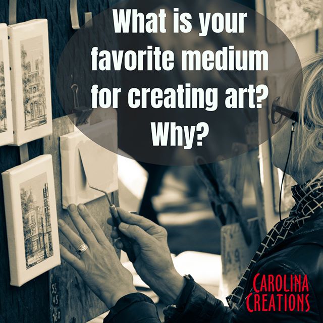 CarolinaCreatio's tweet photo. What medium do you prefer to create with?

https://t.co/N1GawDxpJG

#ShopLocal #ShopNewBern #Handmade #artists #artist #medium #NEWBERN #Art #questions https://t.co/yX5KVFqTBO