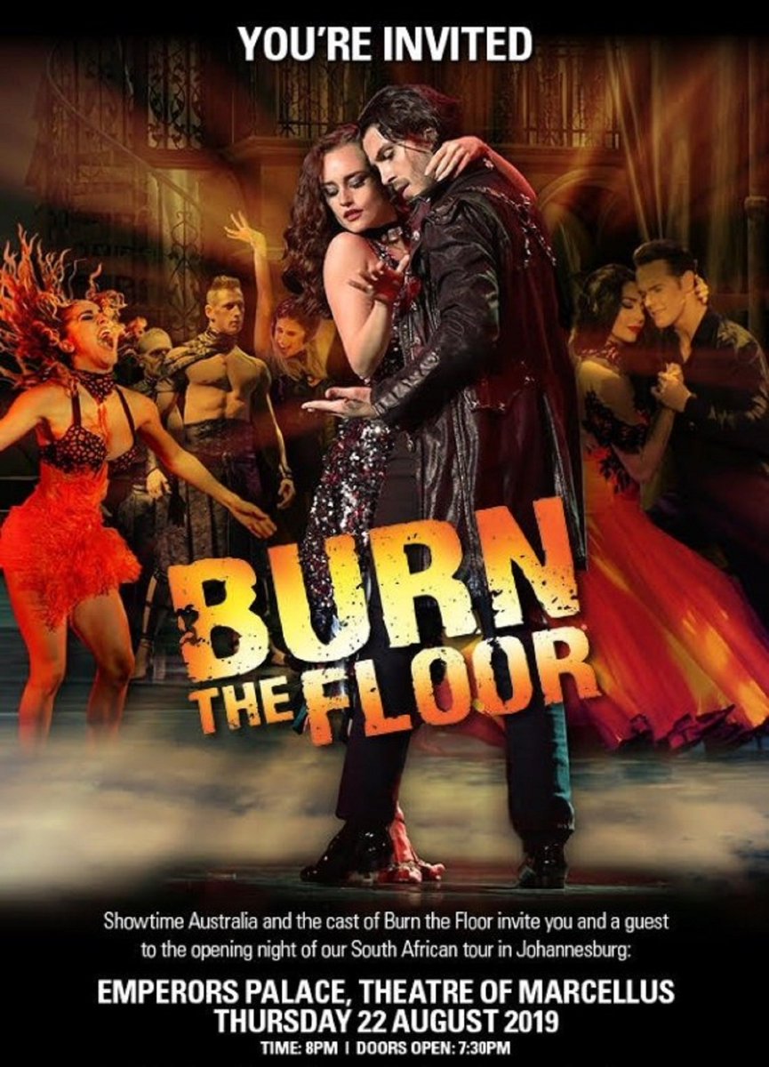 JoziStyle's tweet photo. Natalie
Angel Pather
Debbie Dunn
Vanita Dee Dajee
@ndzu01
@BdwoBrett
@SharonD273
@uMandlakazi
@THEnosyRosy
@TumeloTebogo
You won 2 tickets worth R560 to see #BurnTheFloor
#FrontRowWithJoziStyle #BurnJoziStyle #BringInOnSA @EmperorsPalace
https://t.co/sl9q5Uvgm8 https://t.co/Ahnjm7KsDR