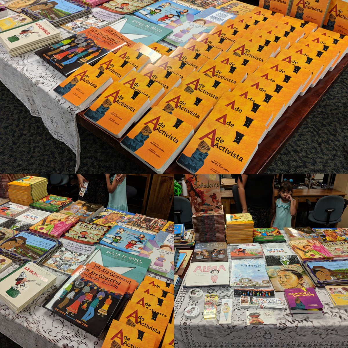 sujeilugo's tweet image. Y aquí preparándonos para  la actividad de #libroscombativos en la Biblioteca Juvenil de Mayagüez ✊🏽💜 #leertedapoder @leamosmaspr