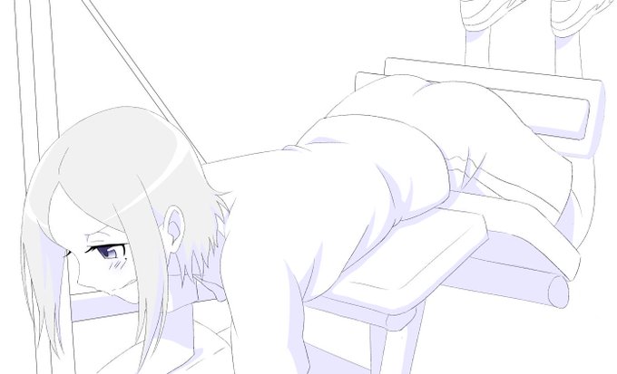 今日の模写練。ダンベル立花先生。 