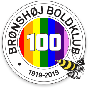Hvepsene1919's tweet photo. I næste uge er der @CopenhagenPride Week fra d. 13.-18. august. Dette hylder vi ved at lave en lille ændring af vores logo på de sociale medier i Pride-ugen #PladsTilAlle #LGBTQIA #ÅbenhedErVejenFrem #GodPride https://t.co/vnajy2hNvM