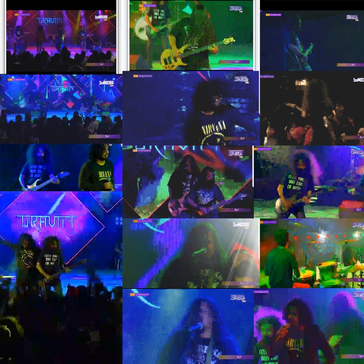 msuhana's tweet photo. Since am a huge fan of @gravitybandmv just couldnt stop myself sharing these moments I manage to capture from @yestvmaldives  streaming is little bit low quality yet those who wants a glimpse of the outstanding performance it's more thab enough.  The 2nd half is awesome 🤗 https://t.co/WPxKg1ncmO