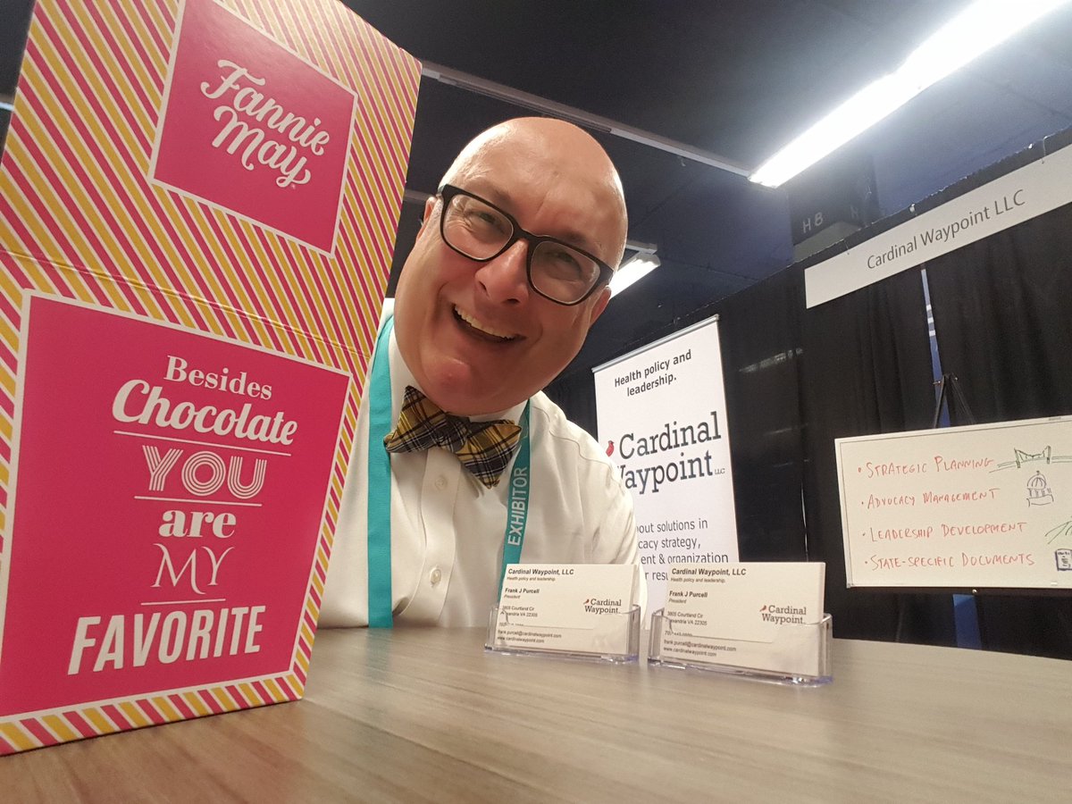 CardinalWaypt's tweet photo. At #AANA2019 Booth 1045, come see how your organization can benefit from Cardinal Waypoint strategic leadership and advocacy services. And chocolate. https://t.co/P7imDNNs0n https://t.co/MWzNvA8tLU