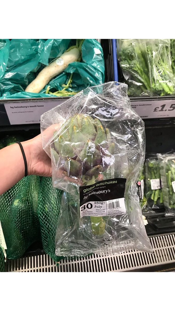 pointlesspack's tweet photo. Quite literally choking the globe @sainsburys 😷🌎 #pointlesspackaging #plasticwaste #extinctionrebellion #leaveitontheshelf https://t.co/uXRz8aKotz