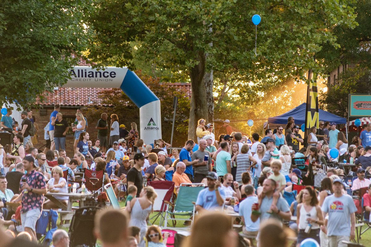 grubandgroove's tweet photo. Thank you to everyone who came out and made the 2019 Grub and Groove presented by @AllianceCU our most fun year yet! 
📸: @_Dharmabum_ https://t.co/K0tBpvkUyG