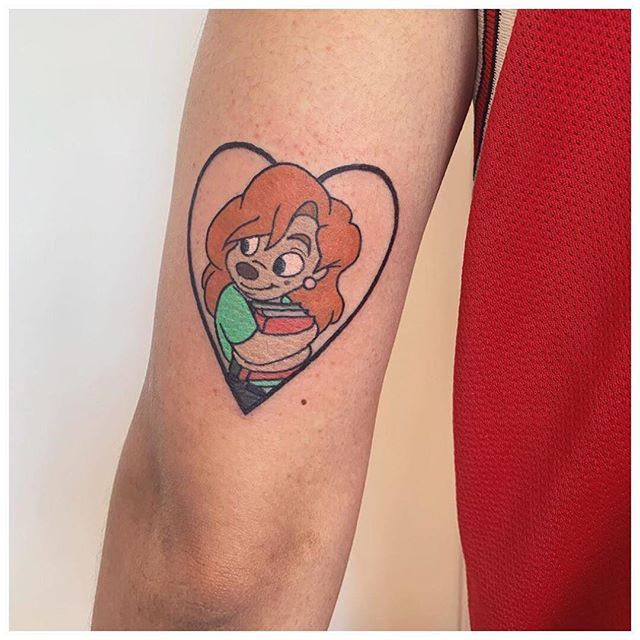 Powerline Tattoo  Disney tattoos Goofy movie Tattoos
