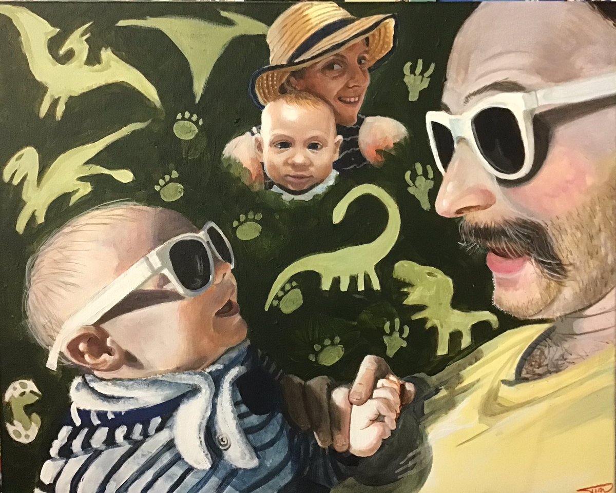 JimMiddletonArt's tweet photo. Put a lot into this commission. Pretty proud of the results.  #realism #realismpainting #portraitpainting #acrylicpainting #acrylicartwork #contemporyartist #emergingartist #canadianartists #paintinglight #nbartist #frederictonartists #justkeeppainting #justkeepcreating https://t.co/fAS2CXqXrE