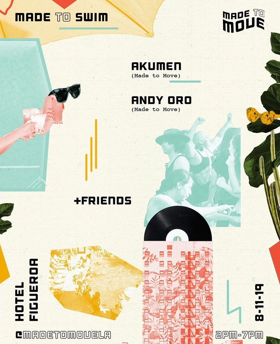 ForwardRhythmLA's tweet photo. @madetomovela bringing the pool side Vibes to the hotel Figueroa this afternoon! Don't miss our resident Dirt Vibes in the mix 
#housemusic #free https://t.co/rFSQsI6C8s