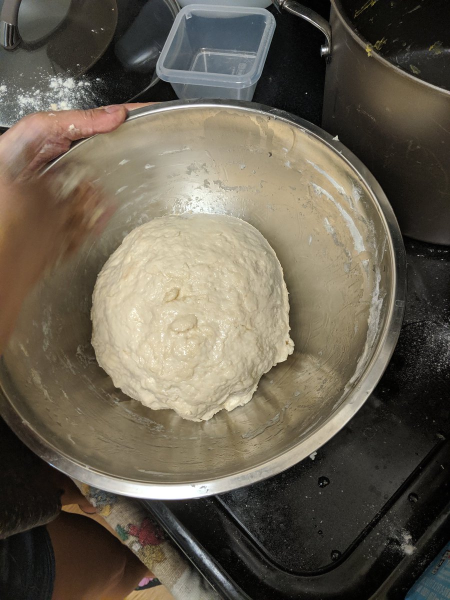 The dough just chilling