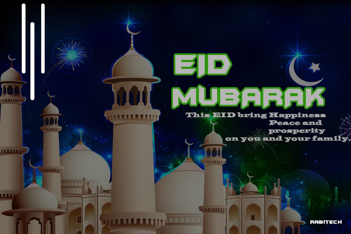 DeveloperRabi's tweet image. EID MUBARAK .
Many many happy returns this day between your life and your family.