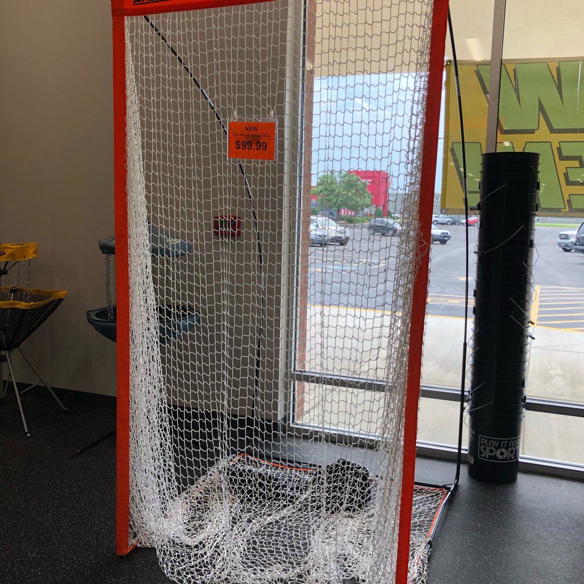 PIASJonesboro's tweet photo. Look what we just got in! A new portable kicking screen!β½οΈ #PIASJonesboro #PlayItAgainSports #WeBuyUsed #WeSellNew https://t.co/F7yCXmZuLF
