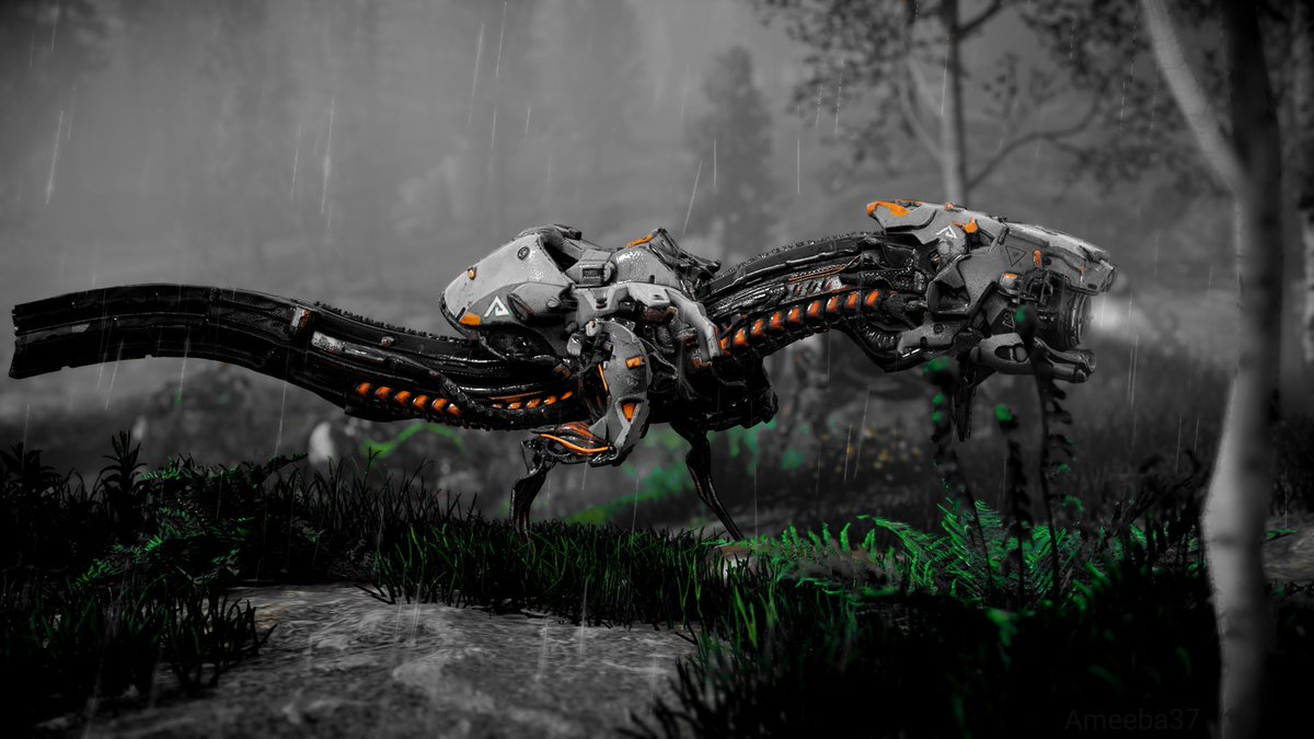 ameeba37's tweet photo. Here's a few more partial colour shots for #TCCsplash
First three are from cutscenes
#HorizonZeroDawn https://t.co/r9O3Jxd7b2