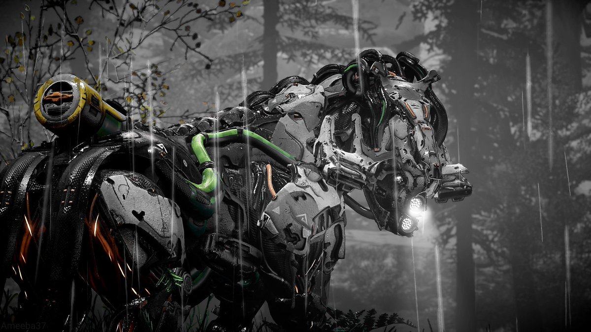 ameeba37's tweet photo. Here's a few more partial colour shots for #TCCsplash
First three are from cutscenes
#HorizonZeroDawn https://t.co/r9O3Jxd7b2