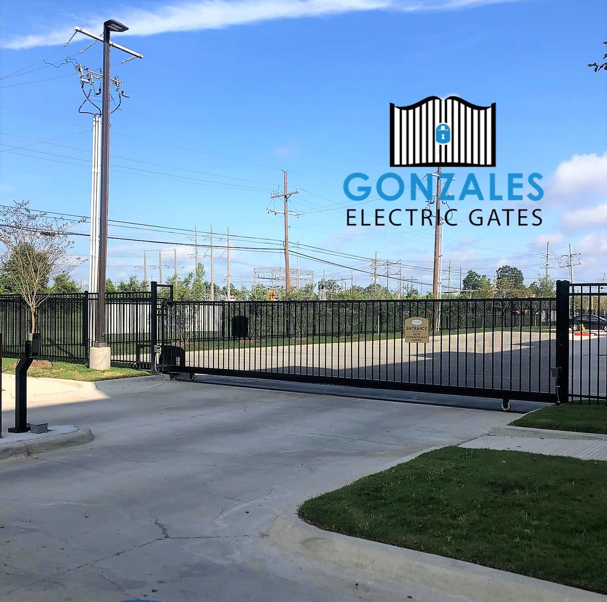GonzalesGates's tweet photo. Another successful #jobcomplete at the new Meadows at Nicholson Apts near #LSU to LiftMaster CSL24UL slide gate operators - saw cut loops, safety beams, &amp; edge sensors. Proud to provide this beautiful gated commuity with a safe and reliable system for their residents &amp; staff! https://t.co/RqpshxjvYO