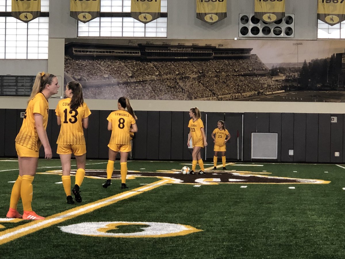 wyosoccer's tweet photo. Gold and White scrimmage is under way!! #OneWyoming #GoWyo https://t.co/XC3T2F3Lxe