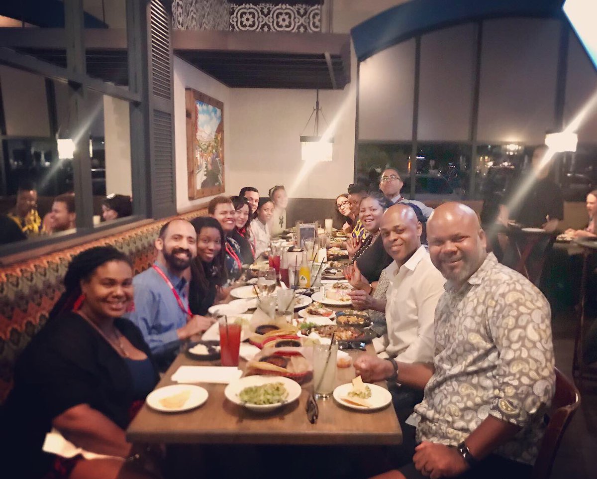 KriolaMama's tweet photo. Thanks for a great conference @atheorlando2019! Safe travels everyone and have a great year! See you in Detroit! #athe2019 @BlackTheatreAs1 #atheorlando2019 #scenechange #letschangethescene #decolonizeeverything #savethedramaforyourmama https://t.co/hzwI8z6mg3