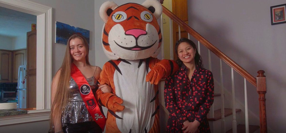 TeamSevenFilms's tweet photo. Come home to the happiest interspecies family that definitely doesn't massacre and eat its own members!

This summer, on Channel 7:  "THAT'S MY TIGER!"

https://t.co/UTrvLSTeW9

#TeamSevenFilms #Vegan #Indie #IndieFilm #Comedy #IndieComedy #Satire #AnimalRights #SupportIndieFilm https://t.co/i4FXzcTi2O