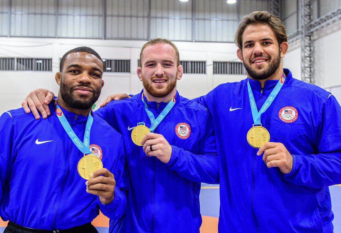 FloWrestling's tweet photo. 🥇🥇🥇 https://t.co/1xGRRkaExt
