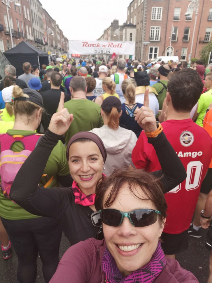 BeckerWhistle's tweet photo. Always brilliant fun to do #rocknrollhalfmarathon race in Dublin! Great atmosphere, people &amp; music makes the world go round. 🙏 https://t.co/EumhOyhmxf
