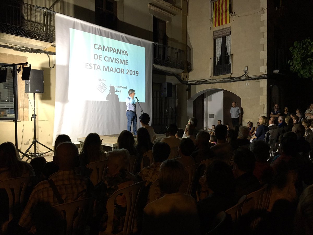 silviamural's tweet photo. Engeguem la #FMMoià2019 #pregó #FrancescBas https://t.co/e4MxCBTZHZ