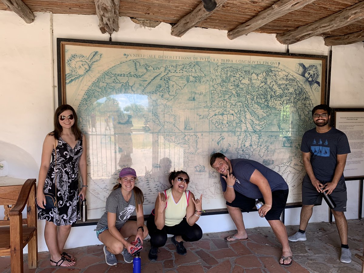 BradleySykes99's tweet photo. The Fountaineers are on a mission @ San Antonio Missions National Historical Park #ExploreSAHistory #ExploreSACulture @TrinityCELCS @TUResLife @TingleJK https://t.co/KyHaWTipft