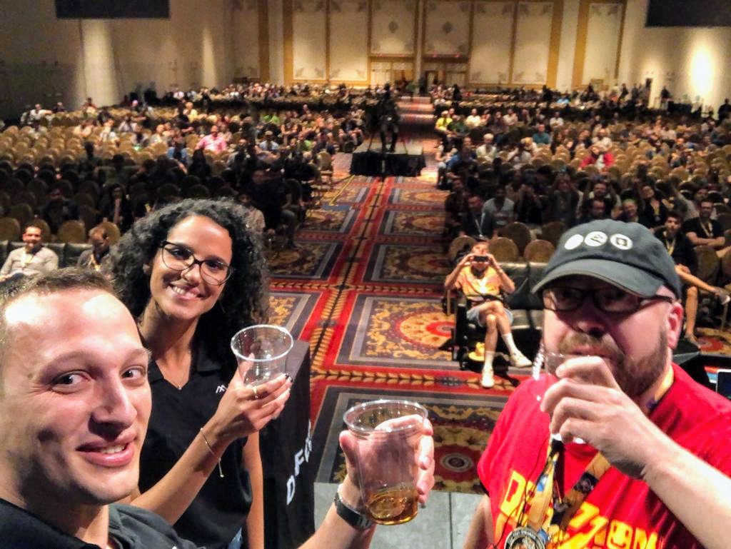 hilaco10's tweet photo. Excited to be part of @DEFCON27!! 
@amitwaisel @XMCyber_ @ParisVegas  #malproxy #speaker #speakers #LasVegas #cyber #cybersecurity https://t.co/p2fMkomu88