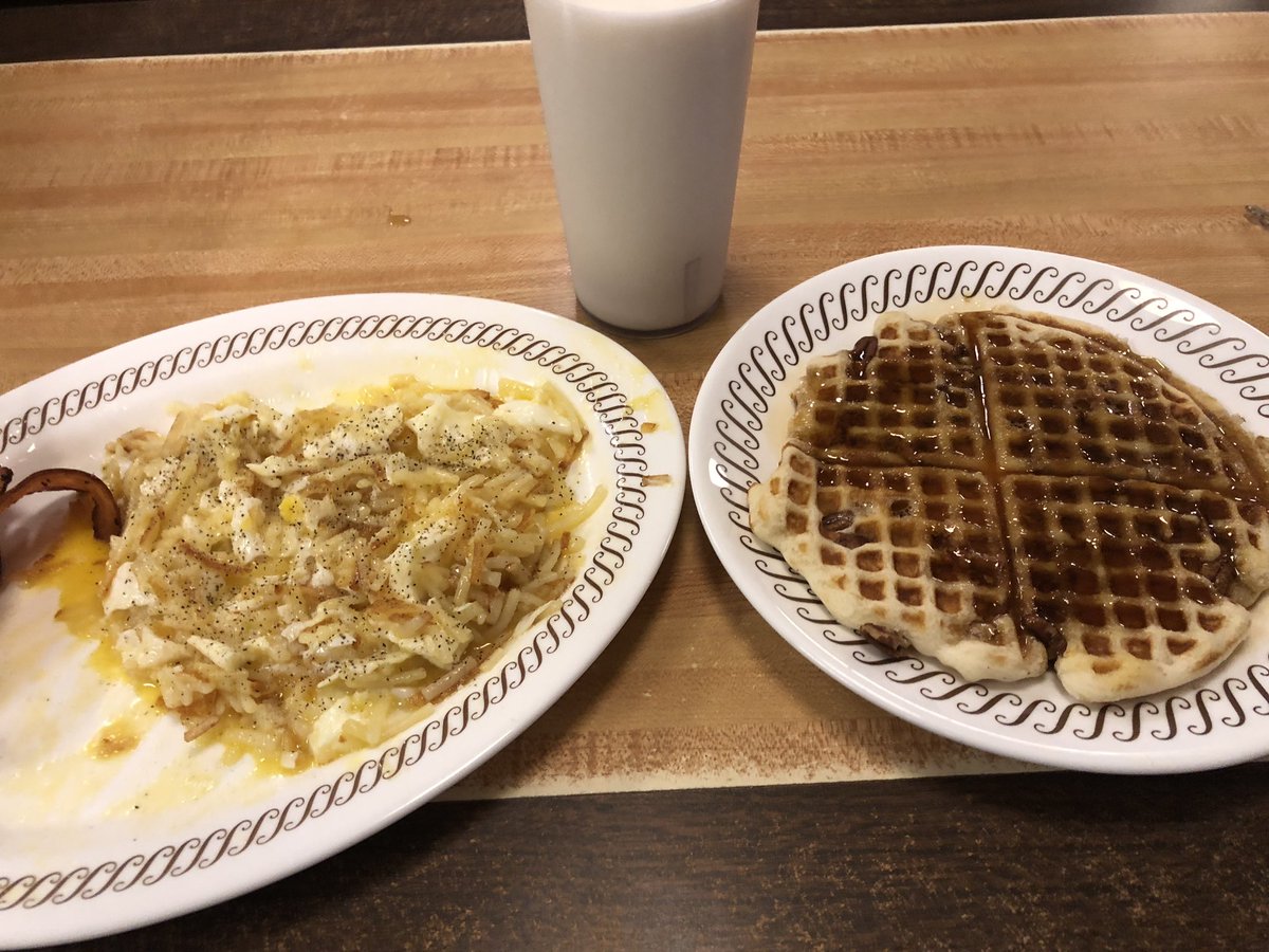 BeckyBorron's tweet image. When you want Waffle House, you just want Waffle House 🤷‍♀️ #windowsdown #backroaddriving