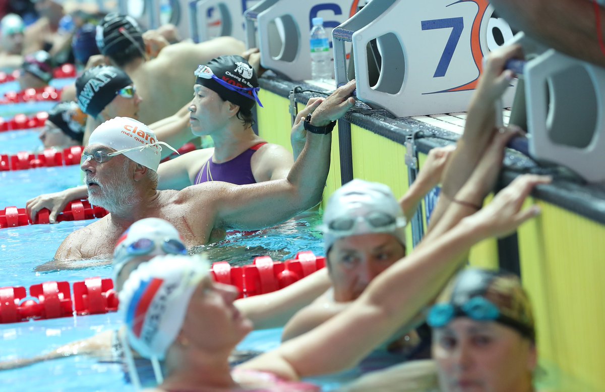 #FINAMasters Swimming and Diving competitions started today in Gwangju!
Good luck to all the athletes ❤️