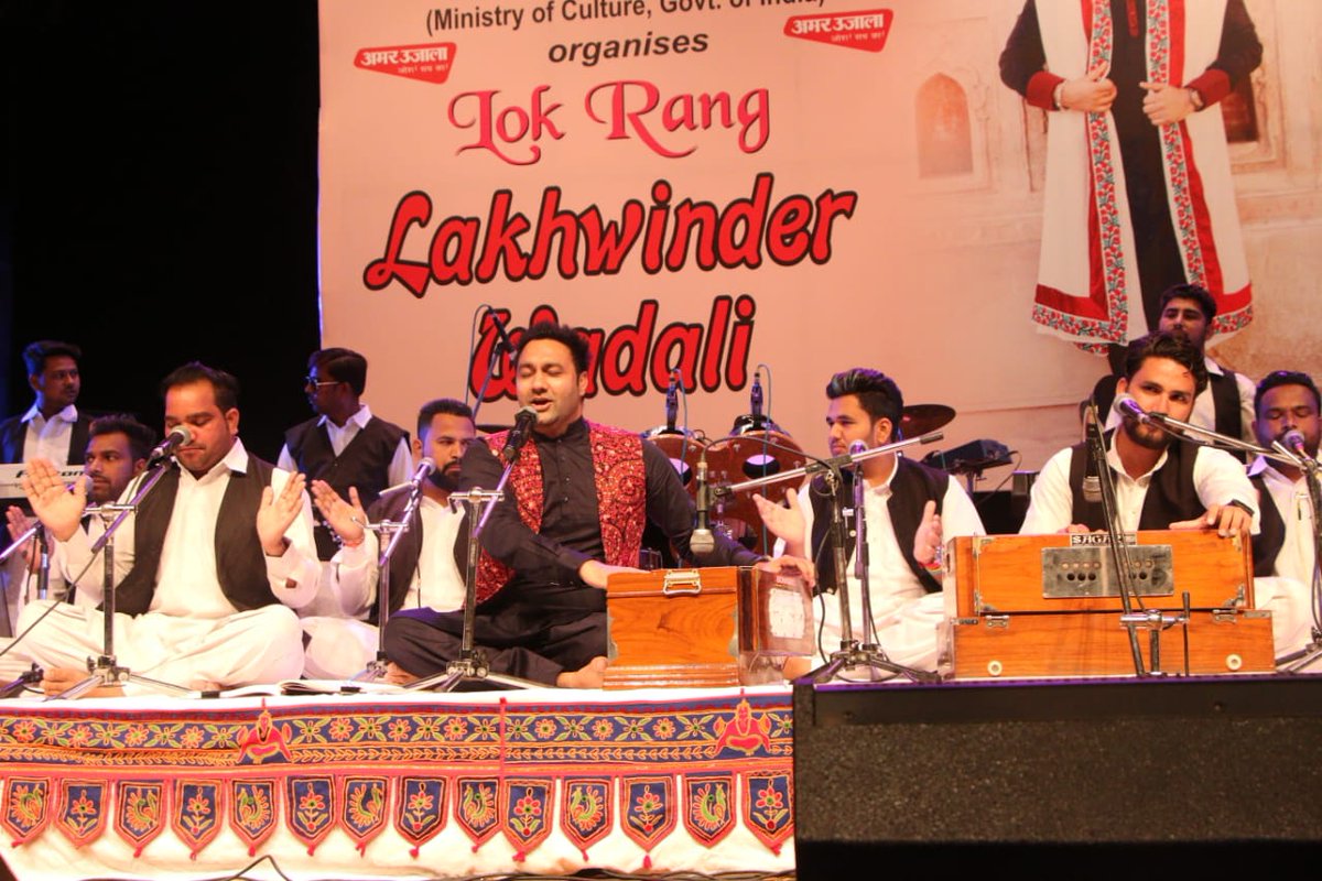 KalagramNzcc's tweet photo. Sufi/Folk Singing by Shri Lakhwinder Wadali on concluding day of "Lok Rang" organised by @KalagramNzcc on August 11, 2019 at Tagore Theatre, Chandigarh. @MinOfCultureGoI https://t.co/UJ4AgFe2oJ