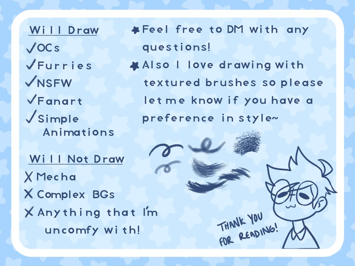 castillo_de_paz's tweet photo. 💖Commission Info!! :0💖

You can DM me here or email ccastill@ringling.edu if you're interested or want more info✨
Payment will be PayPal only!

Retweets are SUPER appreciated!! 😭💖 https://t.co/fDPPmsYOzI