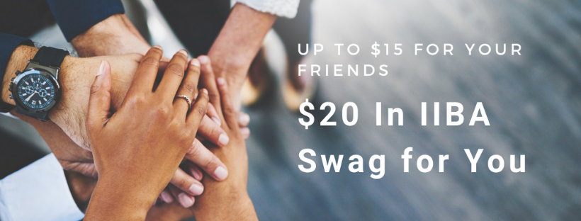 IIBA's tweet photo. It's a DEAL. 
Find out more: https://t.co/LHldLo59Iz
 
#JoinIIBA #IIBAMembership #BusinessAnalysts #IIBA #BusinessAnalysis #baot https://t.co/ppadZy8zNp