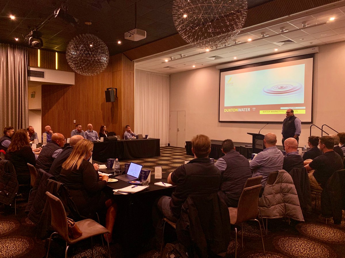 RuralcoWater's tweet photo. Ruralco Water last week hosted their Annual Conference in Moama, NSW. General Manager, Phil Grahame, alongside guest speakers, Alister Walsh of #Duxton, Matt Bryant of #Kilter, Todd Oakley of #WaterExchange and Hugh Campbell of #Ruralco provided presentations to a great turnout. https://t.co/ZwSqAKLxuF