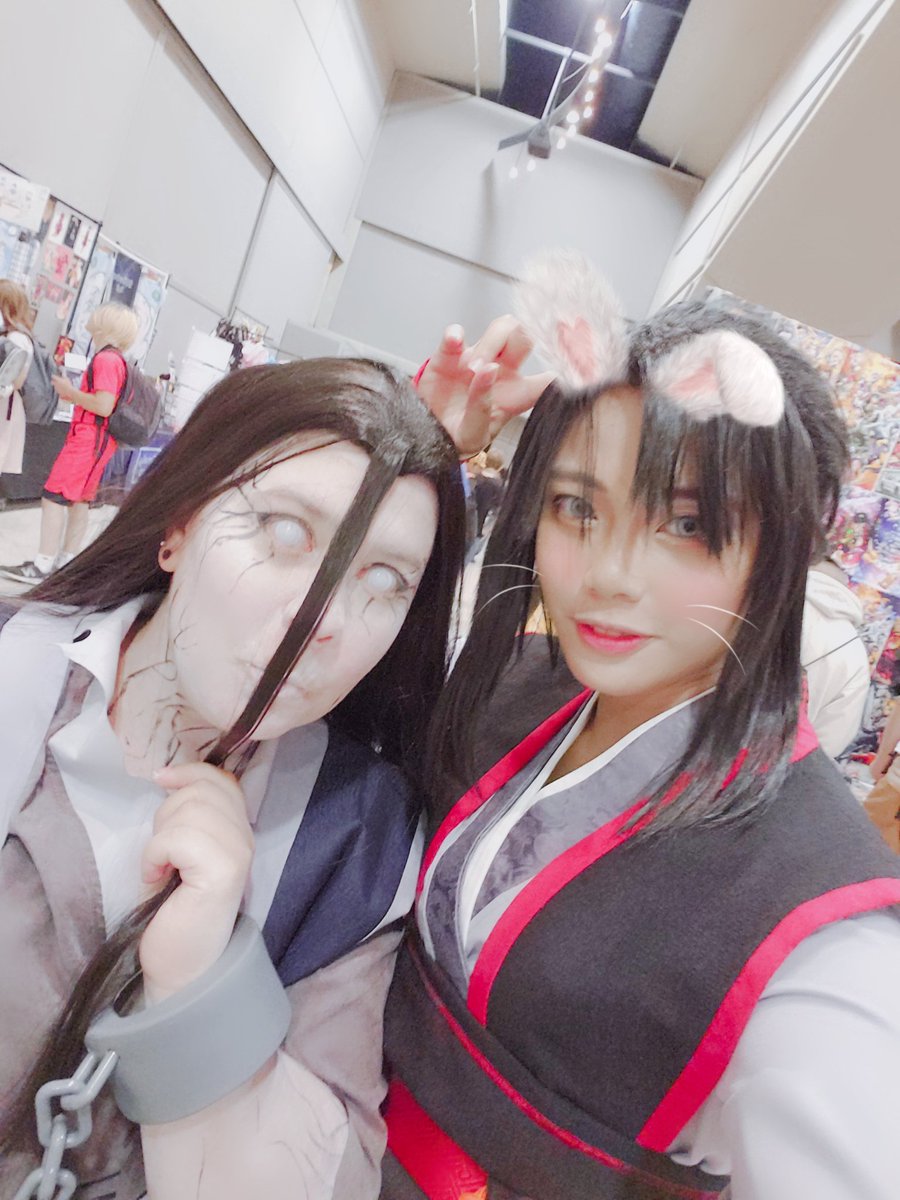 08903a's tweet photo. #Animethon25 was a blast! So many MDZS fans and I'm happy to meet some new and old friends! See you all again next year! #cosplay #魔道祖师 https://t.co/7CLFxIp1Gj