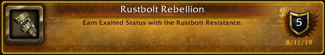 cepartek's tweet photo. I just earned the [Rustbolt Rebellion] Achievement! #Warcraft https://t.co/hKAGnemMiB