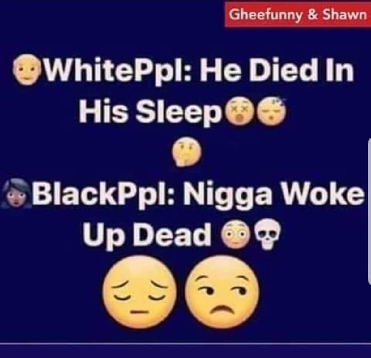VonFinesse's tweet photo. "So you can go to bed dead and wake up alive?" - *Kevin Hart voice* https://t.co/WflJkS8uUi