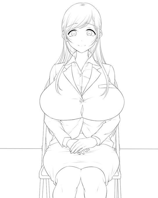 今日から線画がんばります☺ 