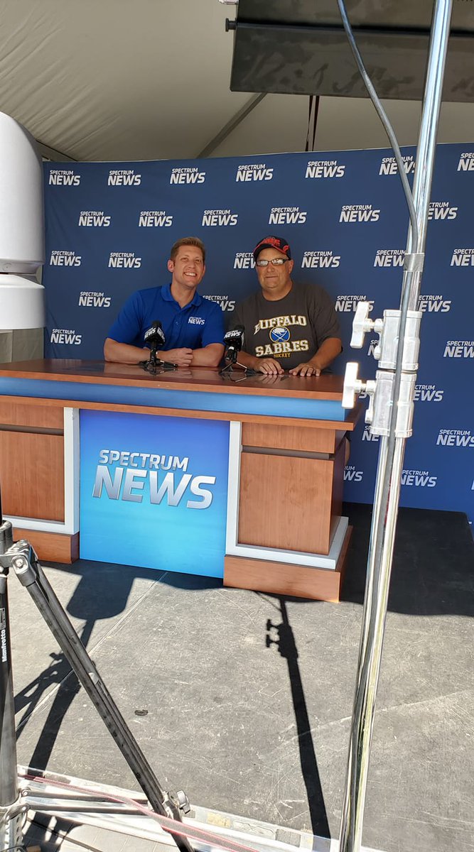 Casey Bortnick and my self at the Erie County Fair