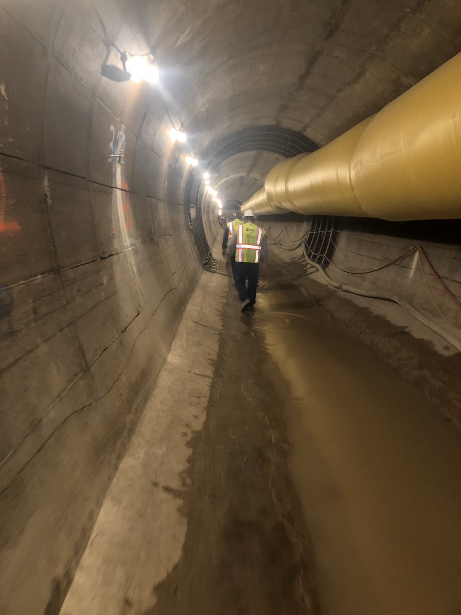 Meisner6's tweet photo. Made it to tunnel site   What a massive repair bill https://t.co/0m3Av7ZzfR