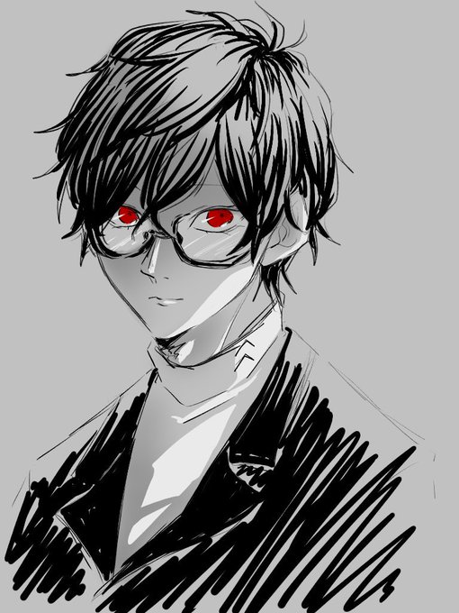 赤目のtwitterイラスト検索結果 古い順