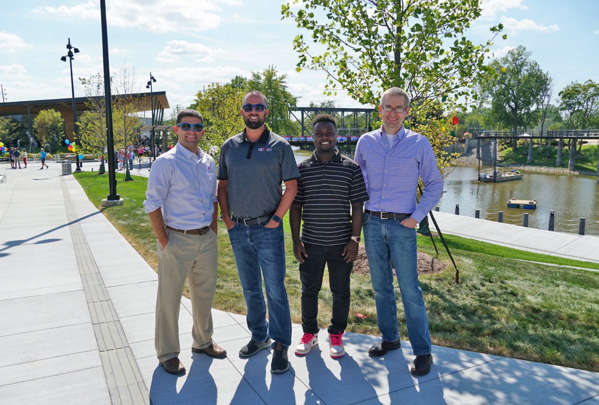 TriCoreLogic's tweet photo. Congrats to our friends at @riverfrontfw on the grand opening of Promenade Park! We had the chance to attend the VIP Party and tour the park. This is an incredible new asset to our #DTFW neighborhood and beyond! #HelloNewPark https://t.co/IrU5zOBKGr