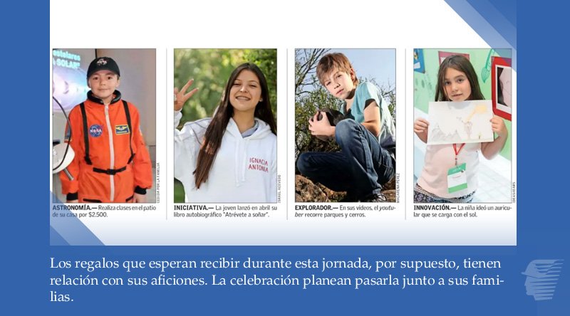 __elmercurio's tweet photo. Desde astronomía hasta redes sociales: los niños que inspiran a las nuevas generaciones
https://t.co/D7pEIoWo3G https://t.co/1neucQpIv8