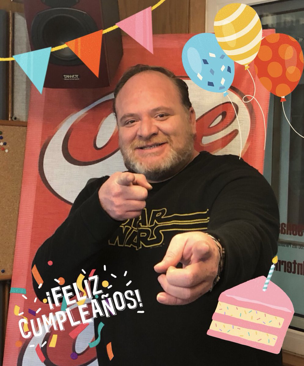 Oye897's tweet photo. Feliz Cumpleaños @OyeGustavoTello‼️
🥳🎈🎂🎈🥳

Te queremos mucho 🥰🥰🥰 https://t.co/6W2snGepfi