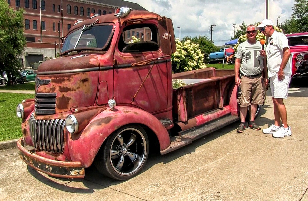 C O E ? Nope. C B E 😎
He put an LS motor behind the cab !! Check it out on our YouTube channel use tim-the-milkman.com for direct access.  #getthemadness #chevy #coe