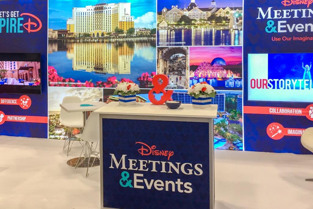 DisneyMeeting's tweet photo. We had a great first day at #ASAE19! Attendees - don't forget to stop by booth 1212 to learn about our four pillars of partnership, collaboration, imagination and the Disney Difference! #MeetatDisney @ASAEAnnual https://t.co/cqsGd47mkU