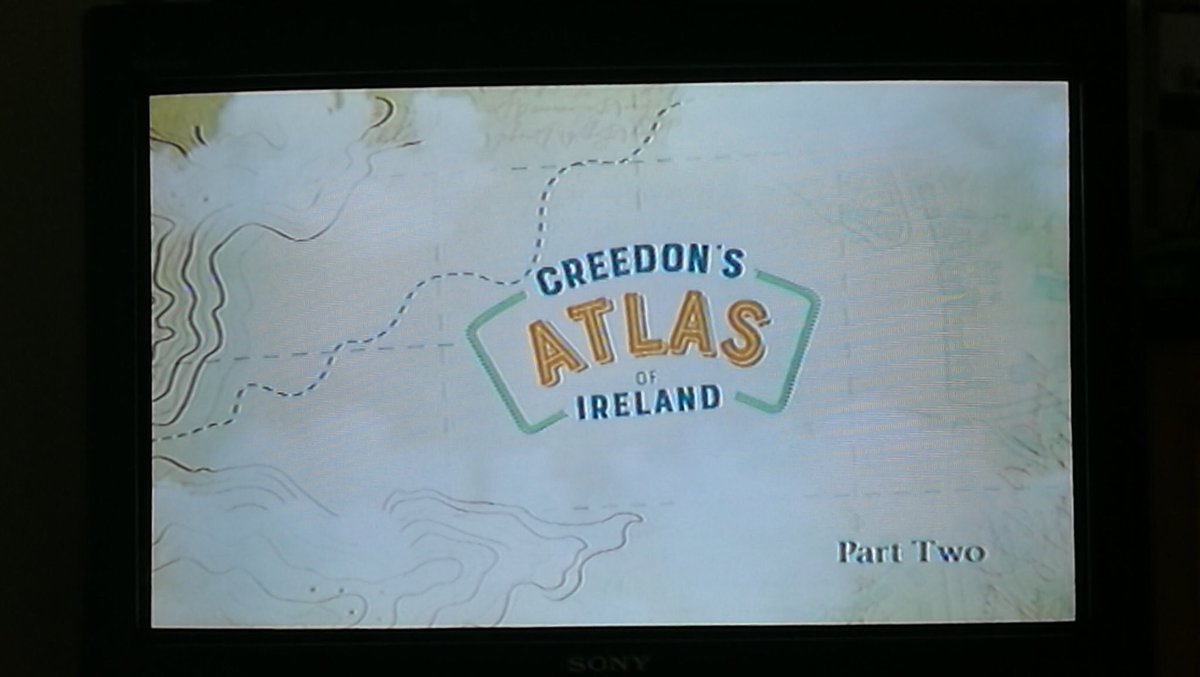 #CreedonsAtlas on
@RTEOne is excellent. It explores all the place names of Ireland and the stories that shaped them. Great job @johncreedon. It stirs the heart, helping to understand our connection with our landscapes and how the typography influences our sense of place 🍃👏