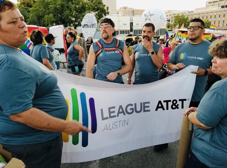 Celebrating Austin Pride!! Thanks to everyone that came out to help decorate and participate in the parade!! #austinpride #boogiewonderland #lgbtq #LEAGUE #EG #loveislove #stonewall50