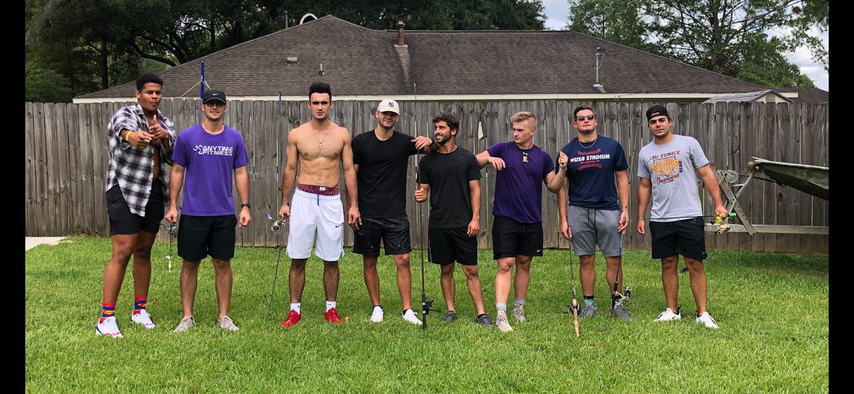 jenisekirk's tweet photo. Lifelong Friendships #lsuebaseball ππππ https://t.co/Rm4zzNFKey
