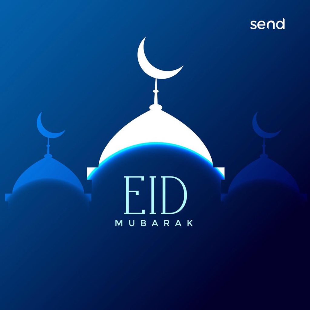 SendFreight's tweet photo. Eid Mubaraq to all Muslims around the world.
.
May the blessings of Allah be with you today and always. โค๏ธ
#SendNG https://t.co/uI5j4gqqwy