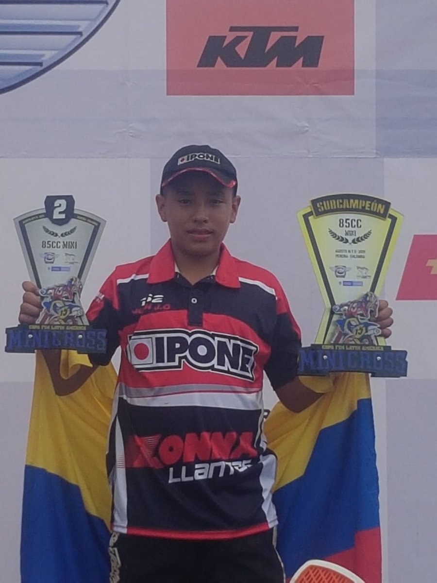 MontoyaUber's tweet photo. Juan José Giraldo de la liga de motocross de Risaralda el mejor colombiano en válida Latinoamericana de minicross terminando segundo en la categoría de los 85 CC. La válida se cumplió en la ciudad Pereira con la presencia de 12 países y 110 deportistas. https://t.co/V8xYI6Qw9n
