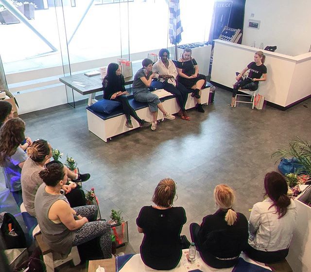 FlykickLondon's tweet photo. An incredible day of discussion, support &amp; elevation.
Thanks to all of our brilliant panelists &amp; lovely sponsors!
To those who could join us, thanks for your openness &amp; contribution, REMEMBER-  Ask for the things you know you deserve!’ - (@thewombroom). https://t.co/jPkXiSc1YH https://t.co/NMeznhDbGz